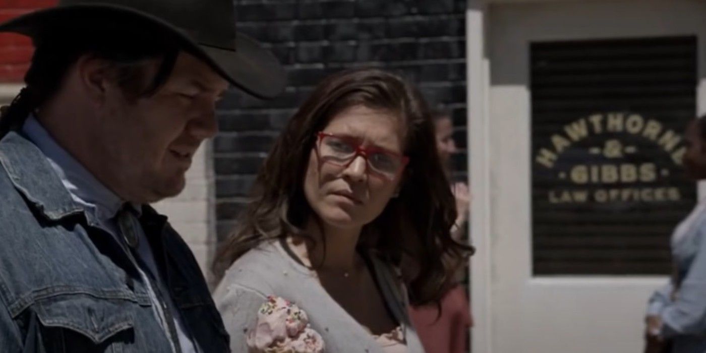 Walking Dead Commonwealth Easter Egg Teases Michonnes Dropped Story