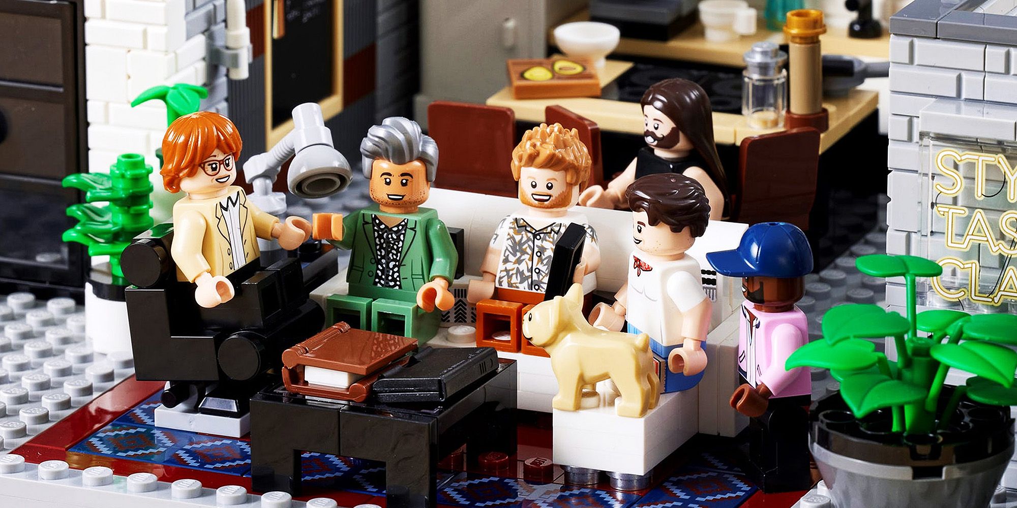 Queer Eye’s Fab 5 Get LEGO Set Featuring The Loft & Bruley The Dog