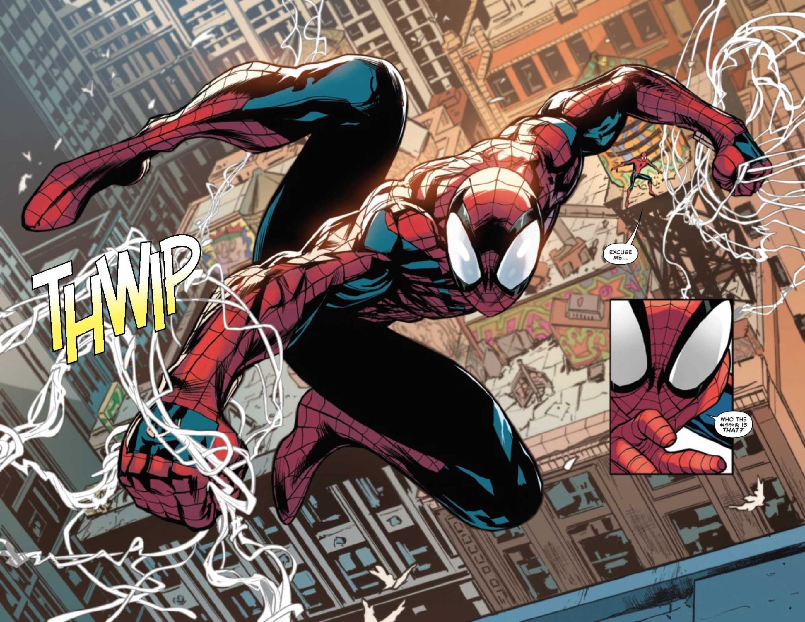 Ben Reilly Returns As SpiderMan (And Peter Parker Has Some Questions)