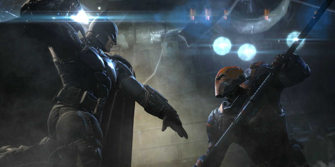 Batman Arkham Origins Deathstroke Boss Fight