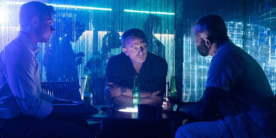 Things In No Time To Die That Will Leave You Surprised 10 Bond Felix and Ash drinking in a bar in No Time to Die.jpg?q=50&fit=crop&w=963&h=481&dpr=1