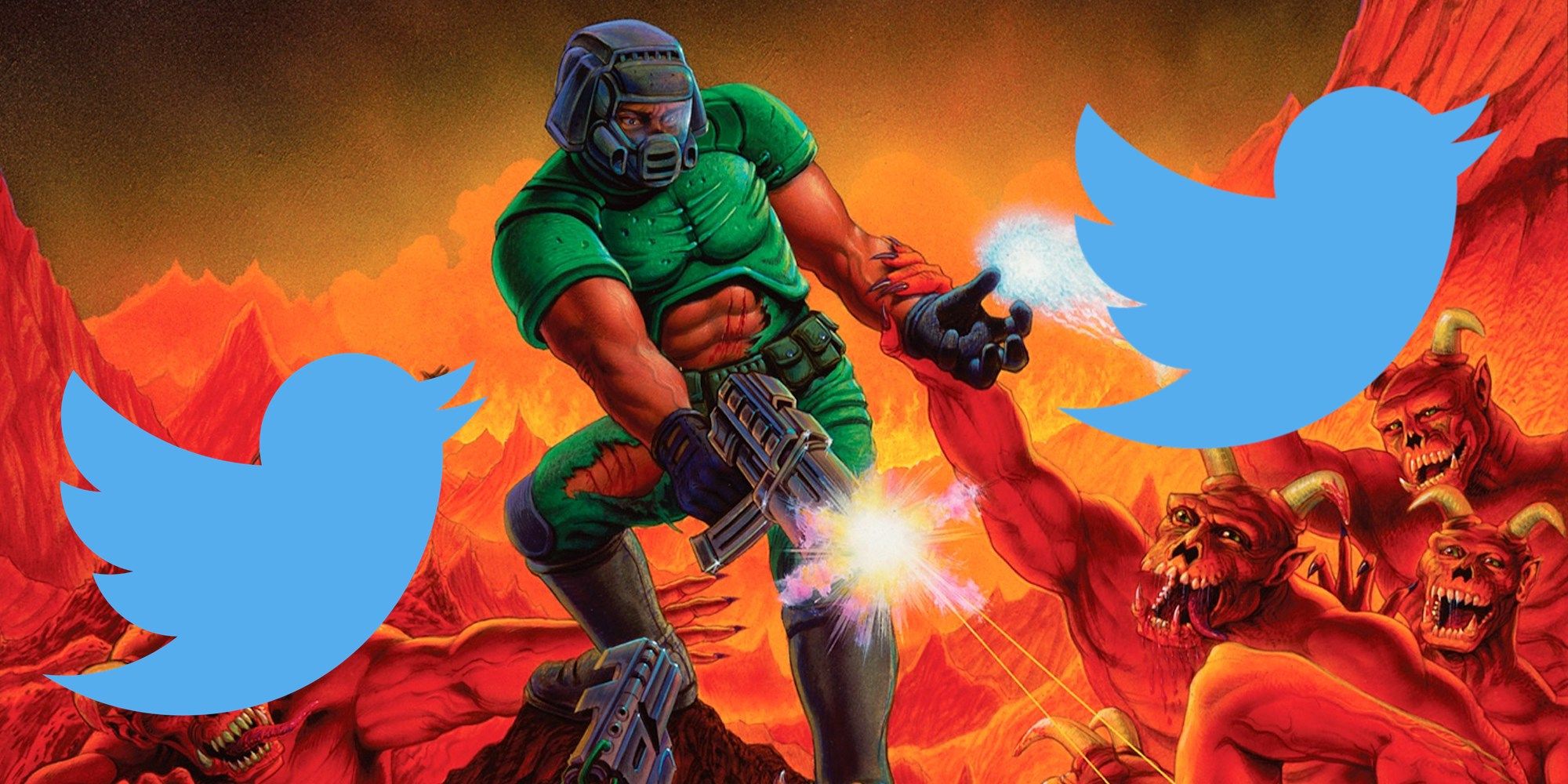 Doom Now Playable On Twitter Thanks To Tweet2doom Project