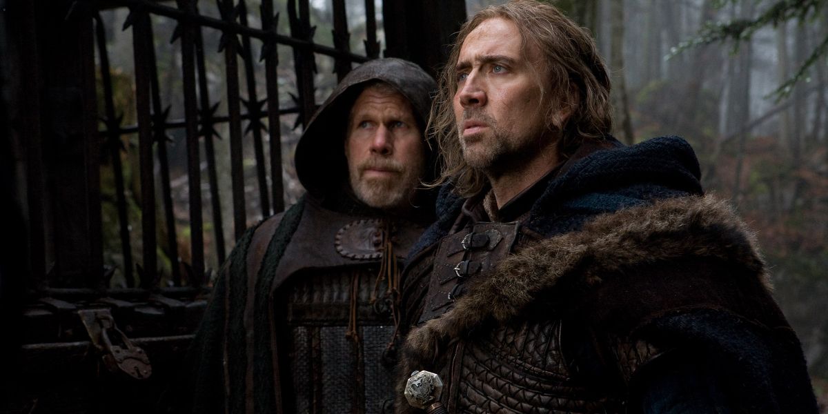 Nicolas Cage as Behman and Ron Perlman as Felson in Season of the Witch
