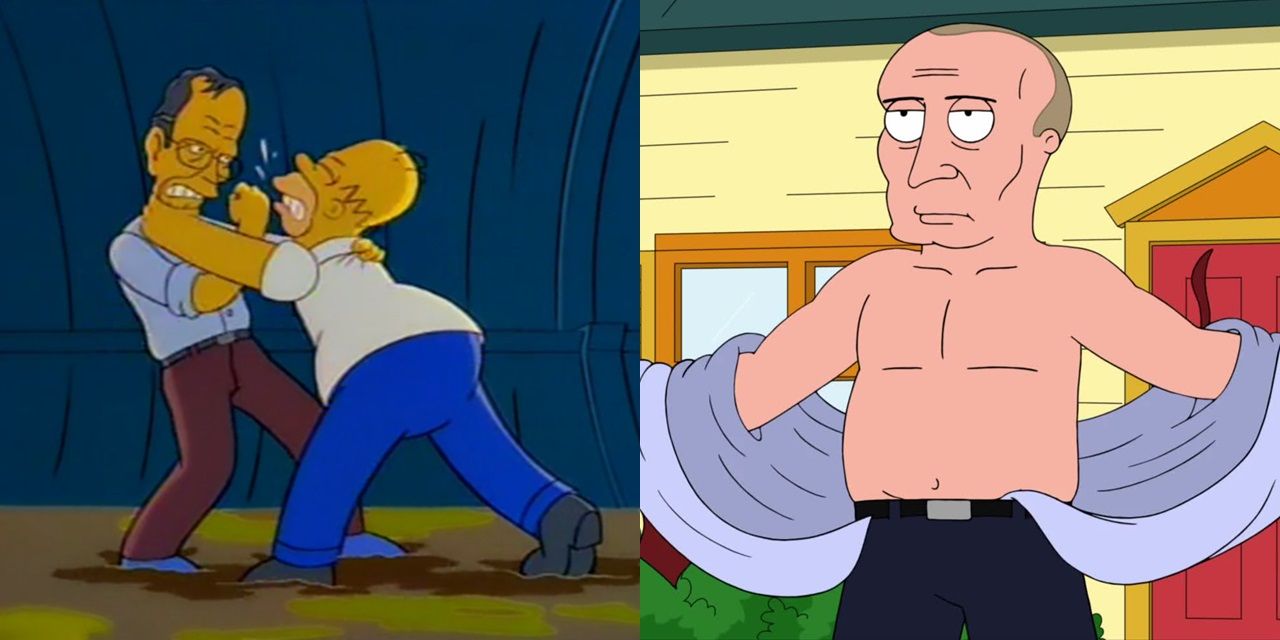 10 Similarities Between Family Guys Peter Griffin & Homer Simpson