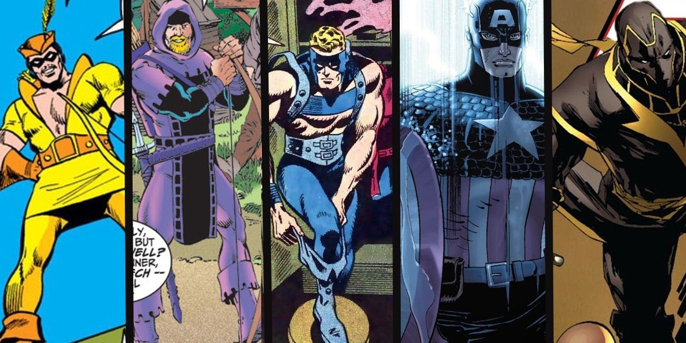 Hawkeyes Complete Costume History in Marvel Comics