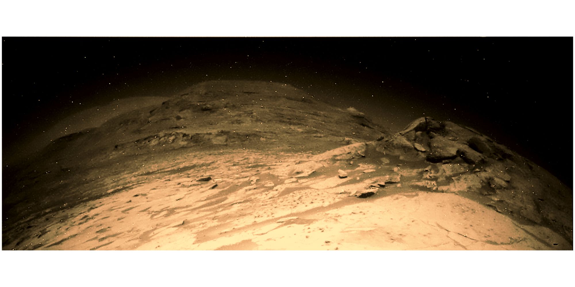 Curiosity Stares Down A Martian Mountain In New Rover Photo
