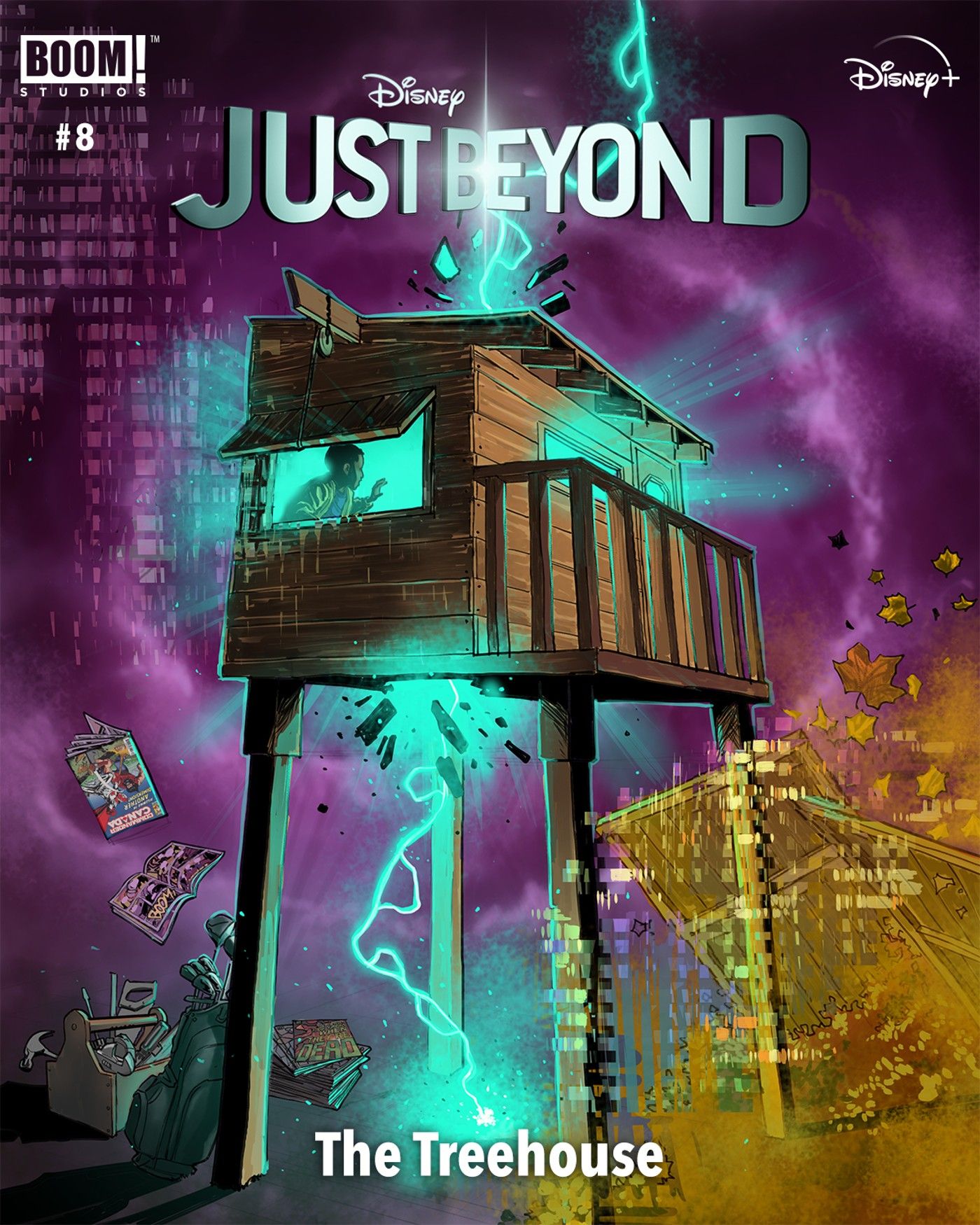 Boom Studios e Walt Disney Studios revelam arte promocional em quadrinhos de 'Just Beyond' 8