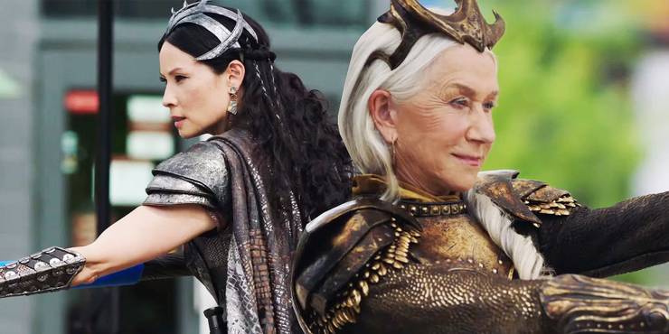 Shazam 2 main villains - Helen Mirren's Hespera and Lucy Liu's Calypso