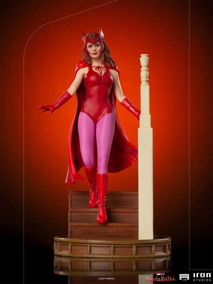 WandaVision’s Scarlet Witch & Vision Halloween Costumes Get New Statues