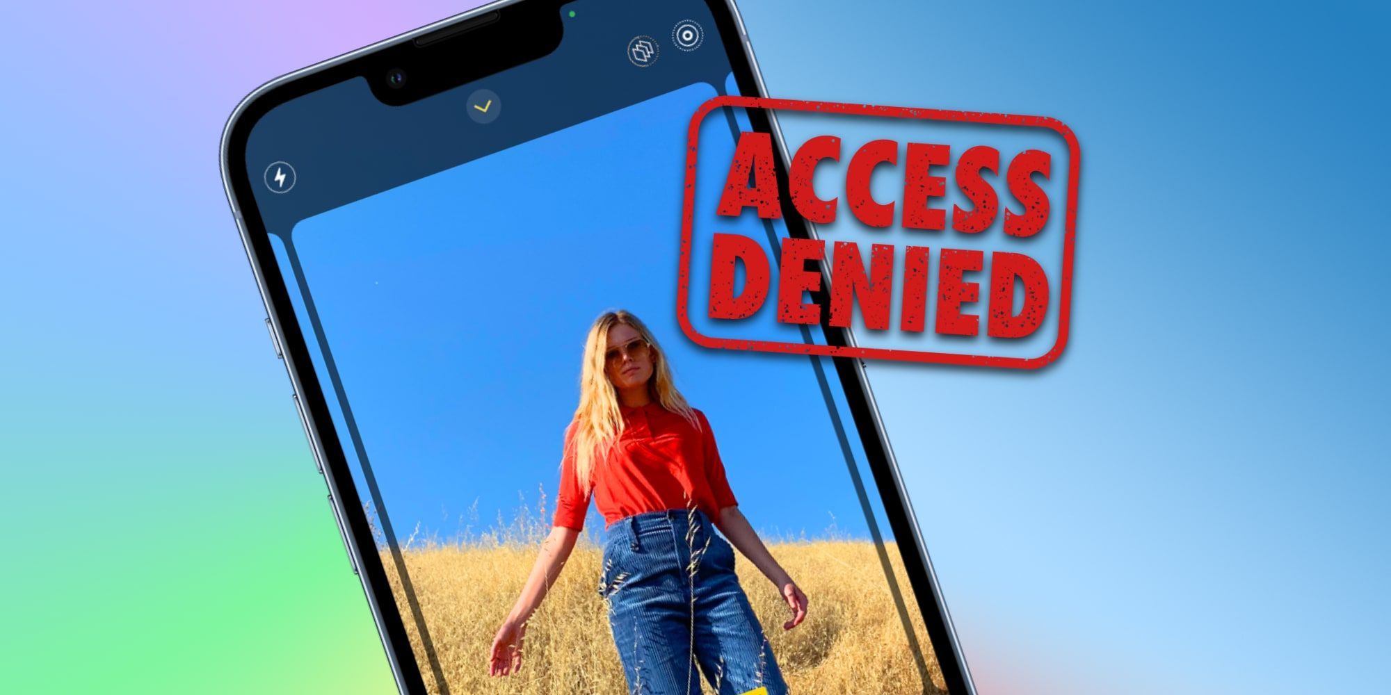 How to restrict which iPhone photos an app can access or all