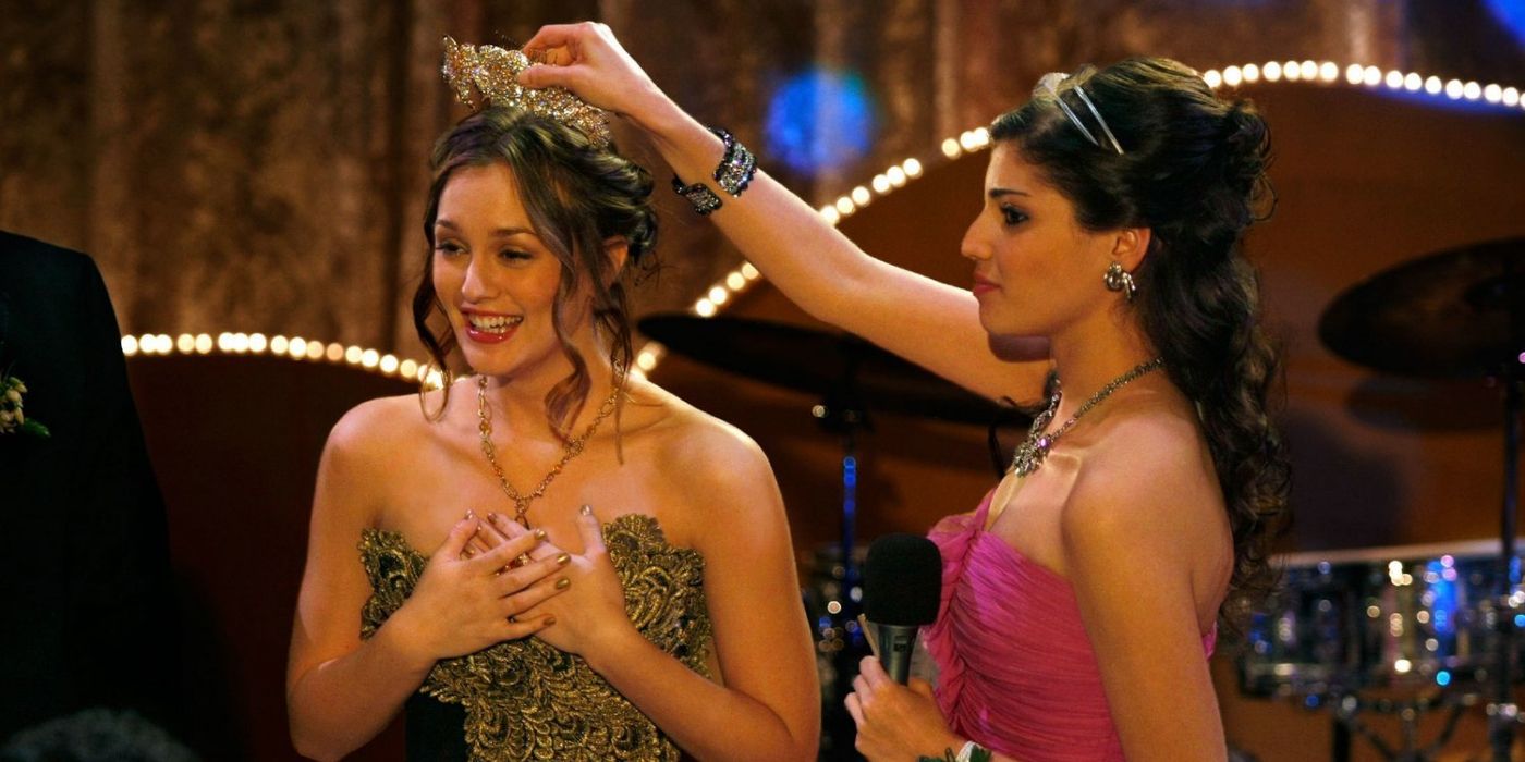 Blair at prom in Gossip Girl