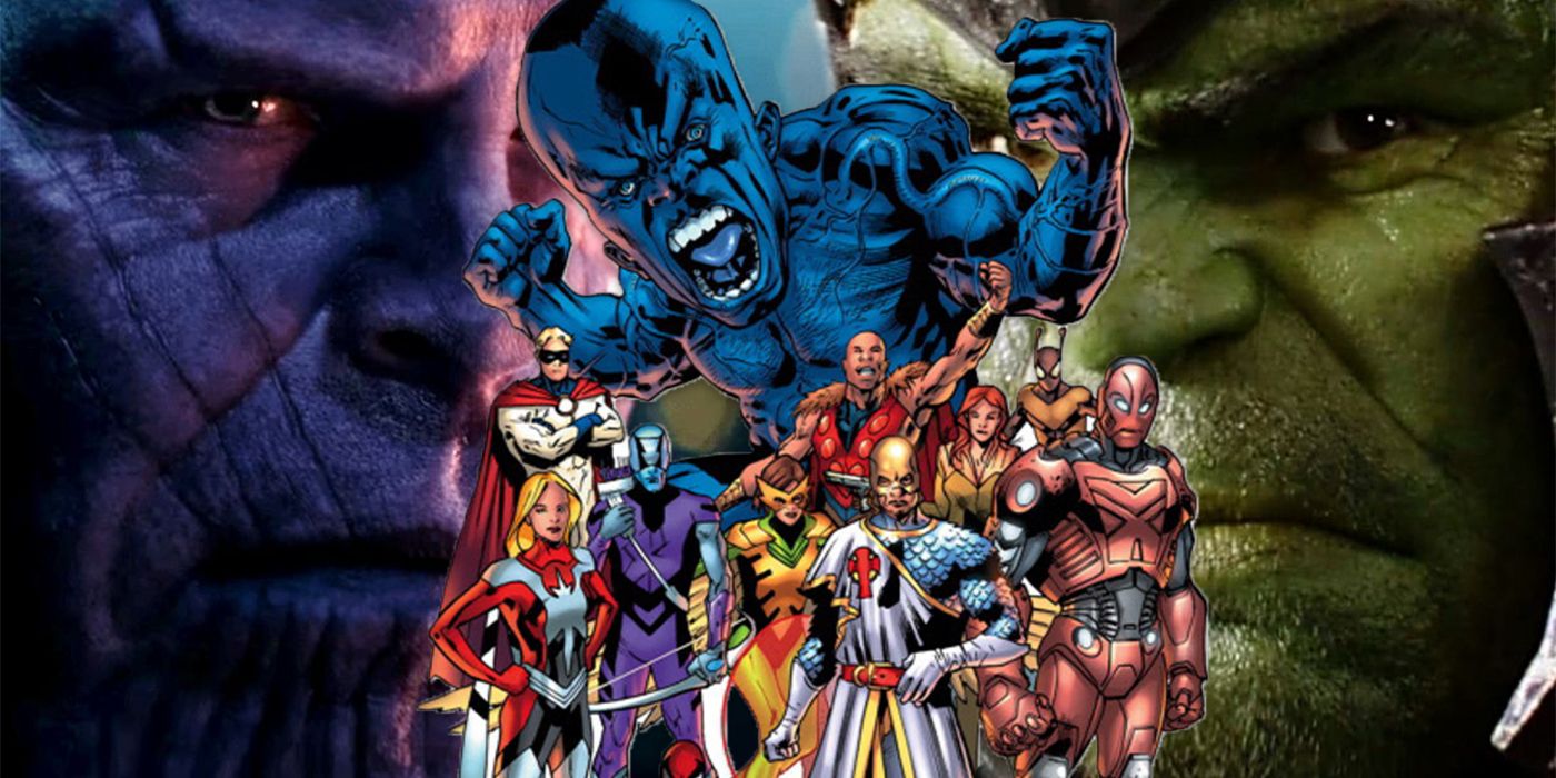 DCs Avengers Parody Roasts Thanos Captain America & Smart Hulk