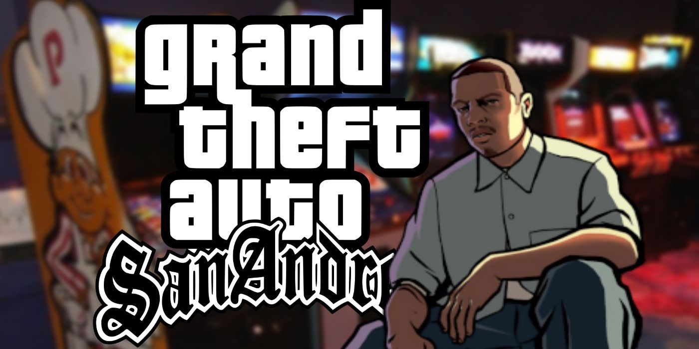 GTA San Andreas Trilogy CJ Arcade Logo