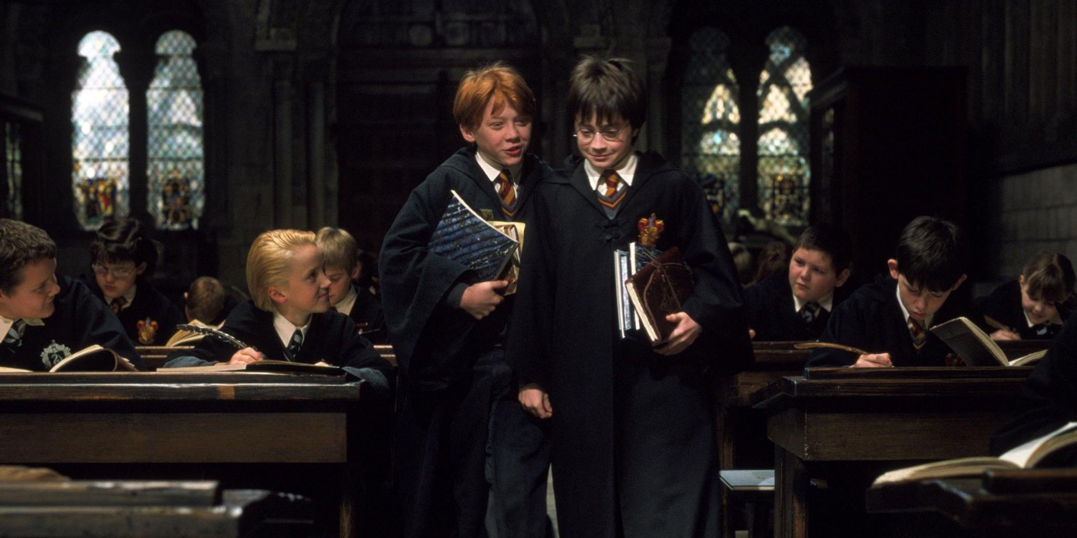 Harry Potter and the Sorcerers Stone Daniel Radcliffe Rupert Grint Ron Weasley