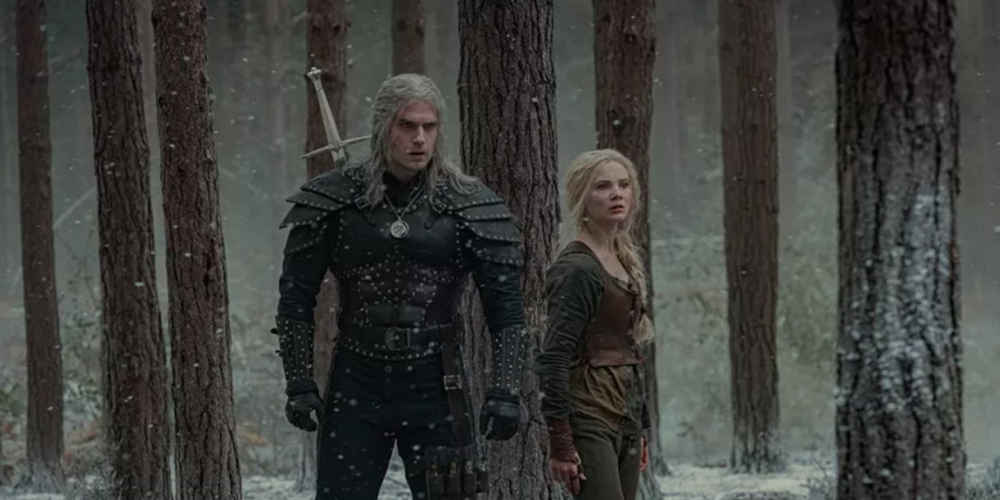 The Witcher Season 2 Image Shows Geralt & Ciri After A Monster Battle