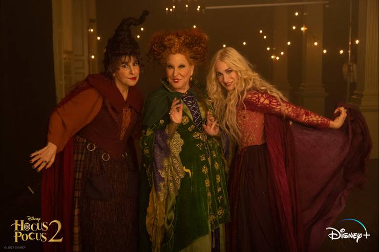 Disney released an image of Sanderson sisters in Hocus Pocus 2