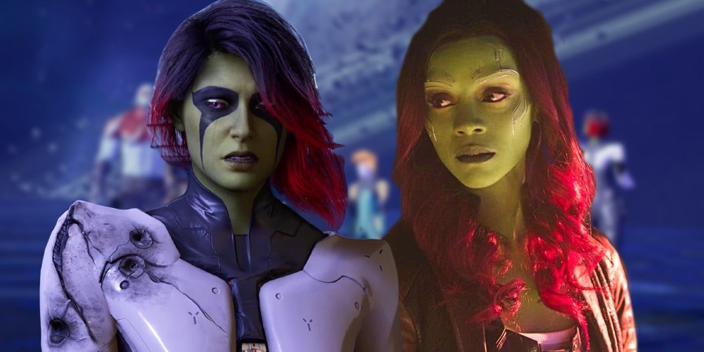 How Guardians Of The Galaxy Games Gamora Is Different From The MCUs