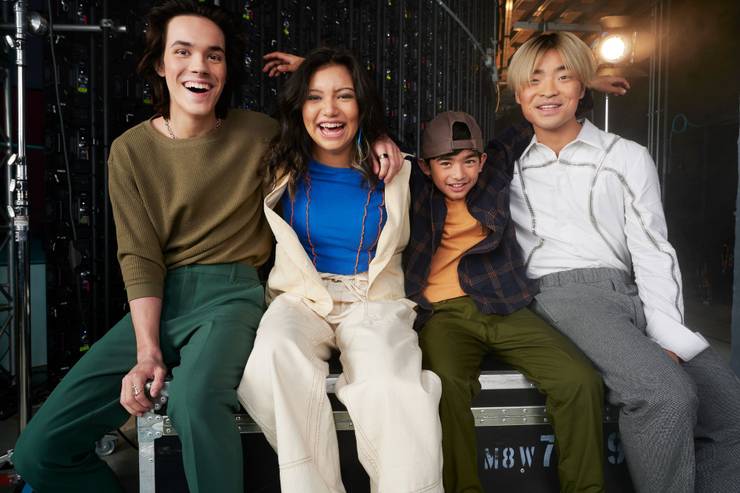 Netflix: Images Show Cast Of Avatar Last Airbender Together & They Look Excited! 3 Image: Netflix / Cast of live-action show Avatar: The Last Airbender