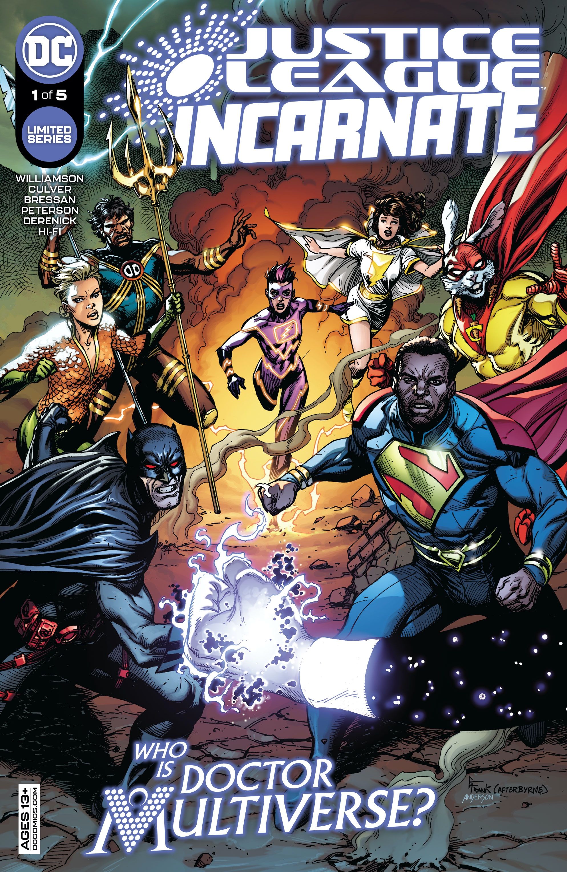 The Justice League of DCs Multiverse Prepares for War in New Preview