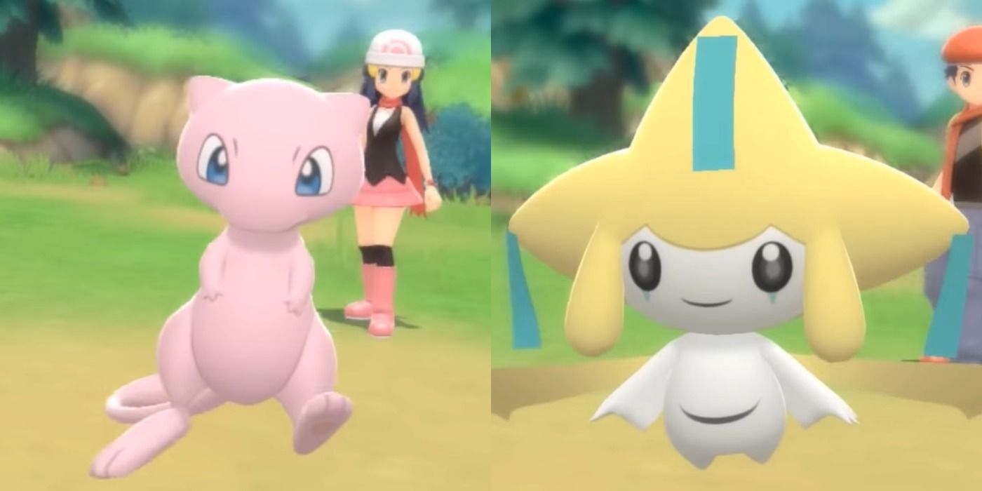 Pokémon Brilliant Diamond & Shining Pearl How To Get Mew & Jirachi