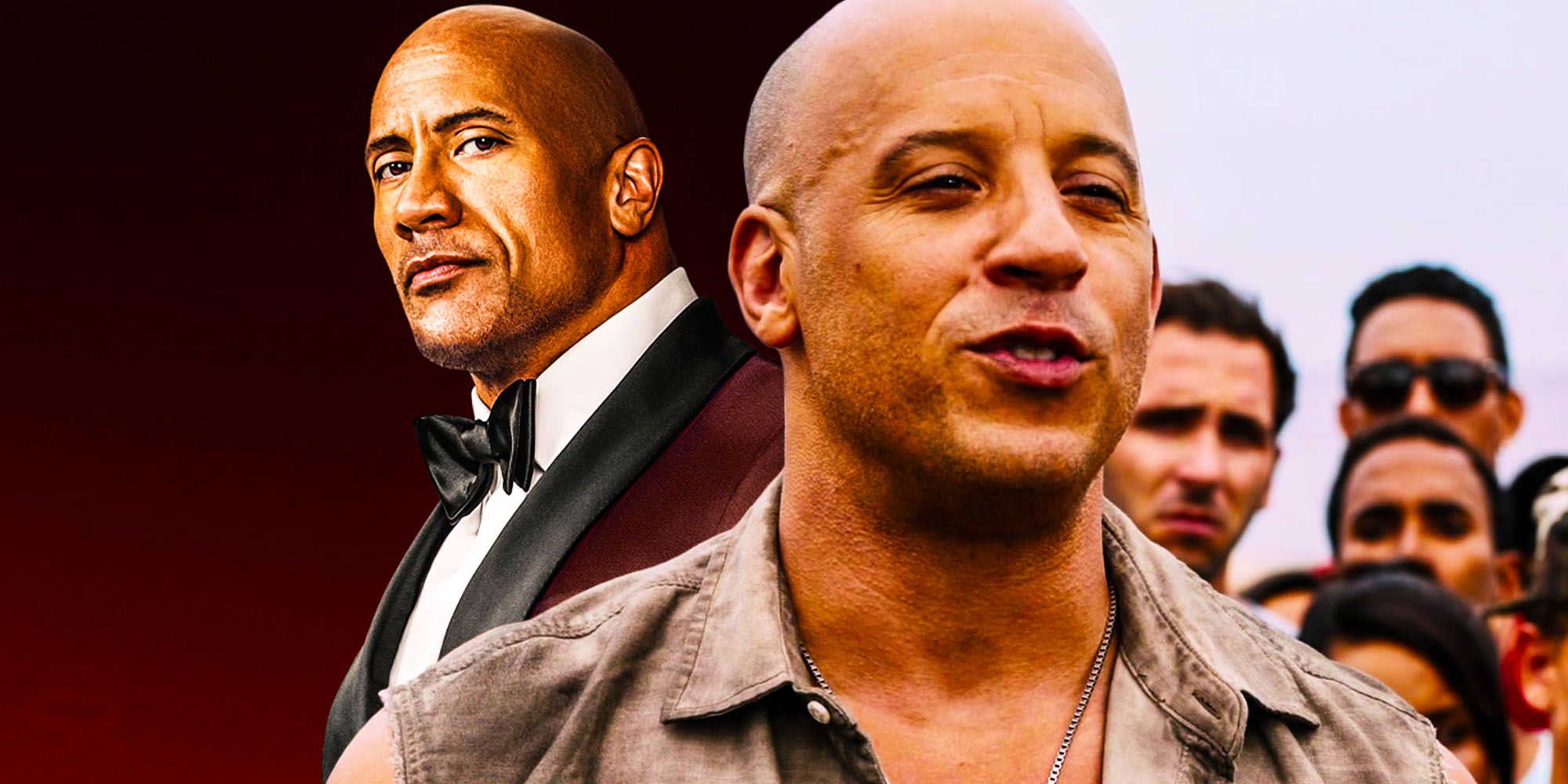 Red notice continues the Rock and Vin Diesel feud