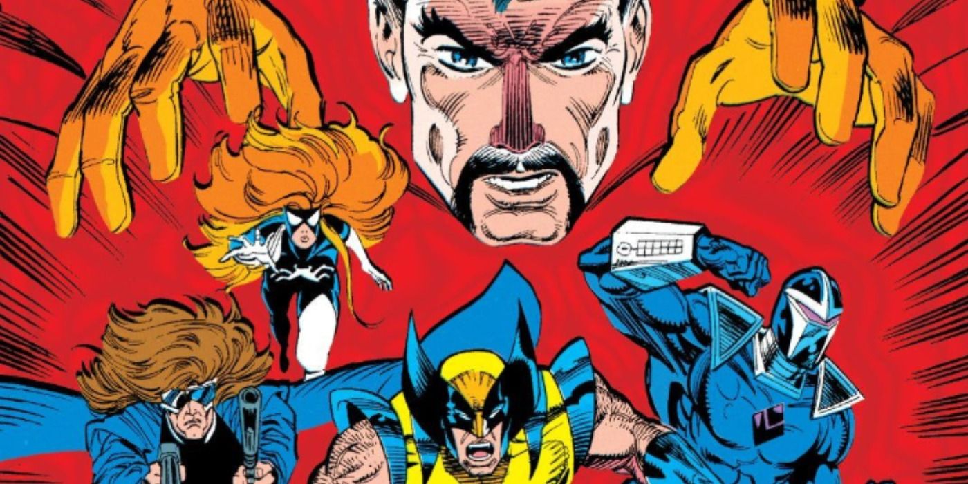 The Secret Defenders rush into battle in Marvel Comics.