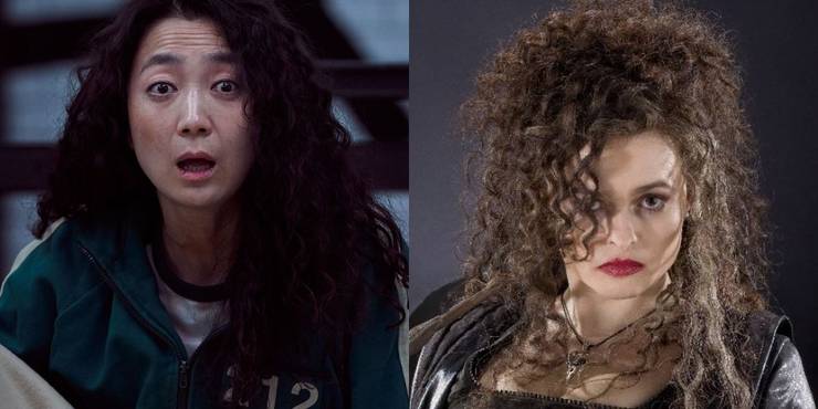 Here Are Squid Game Characters' Harry Potter Counterparts 7 Han Mi-Nyeo - Bellatrix Lestrange