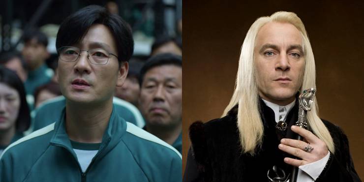 Squid Game's Cho Sang-Woo - Lucius Malfoy