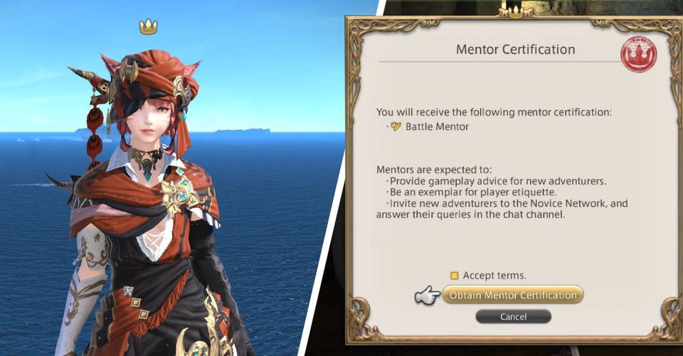 FFXIV: How to Become a Mentor Screen Rant