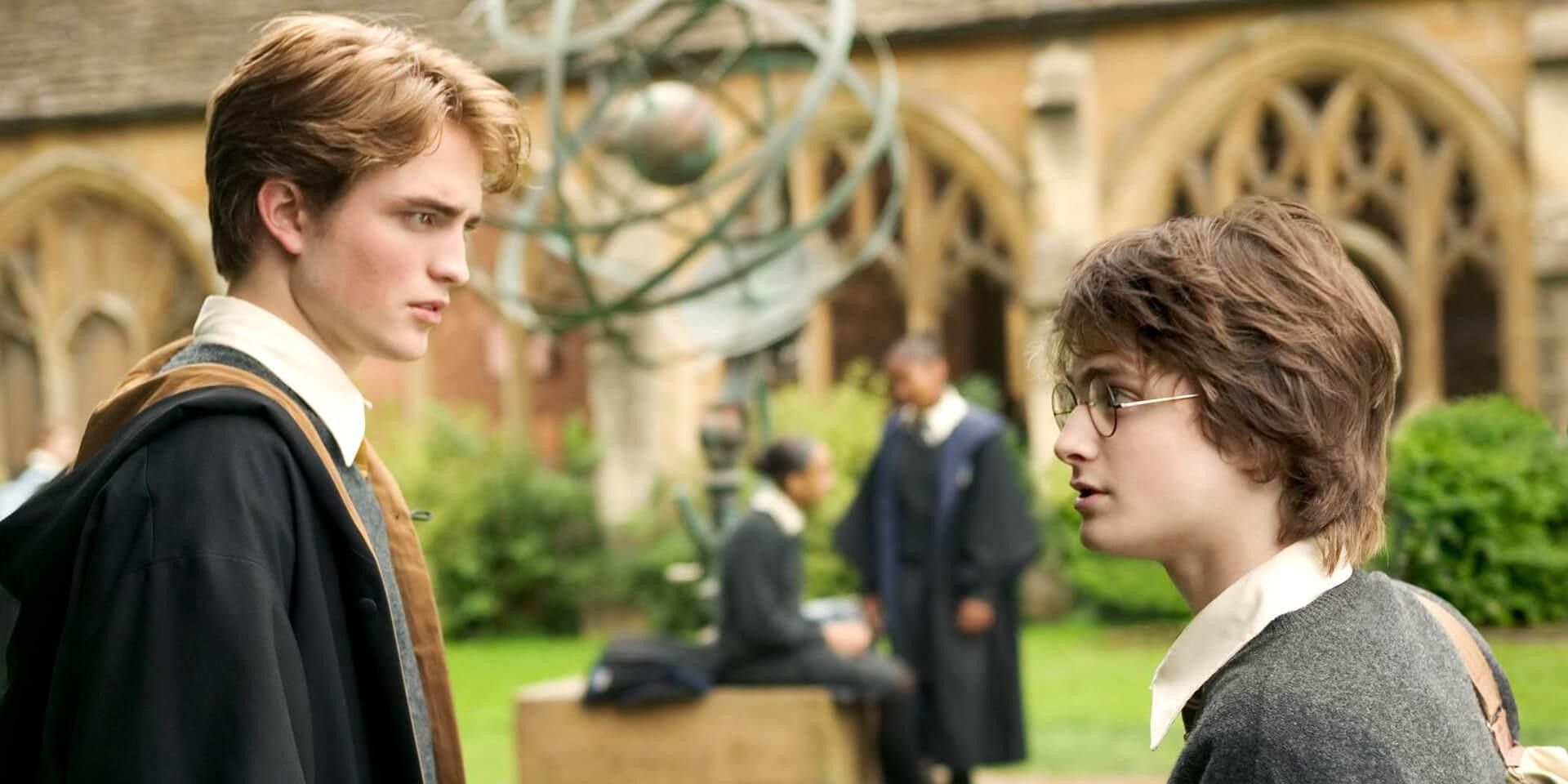 Harry Potter Goblet Fire Robert Pattinson Daniel Radcliffe