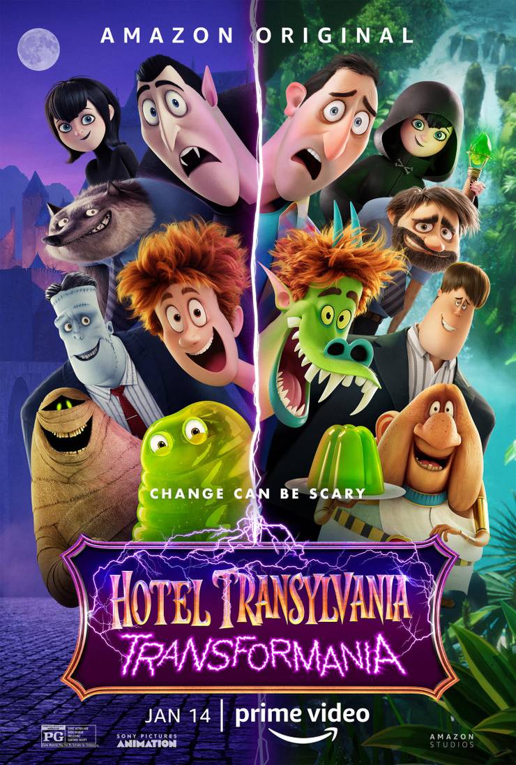Hotel Transylvania: Transformania. Póster Oficial