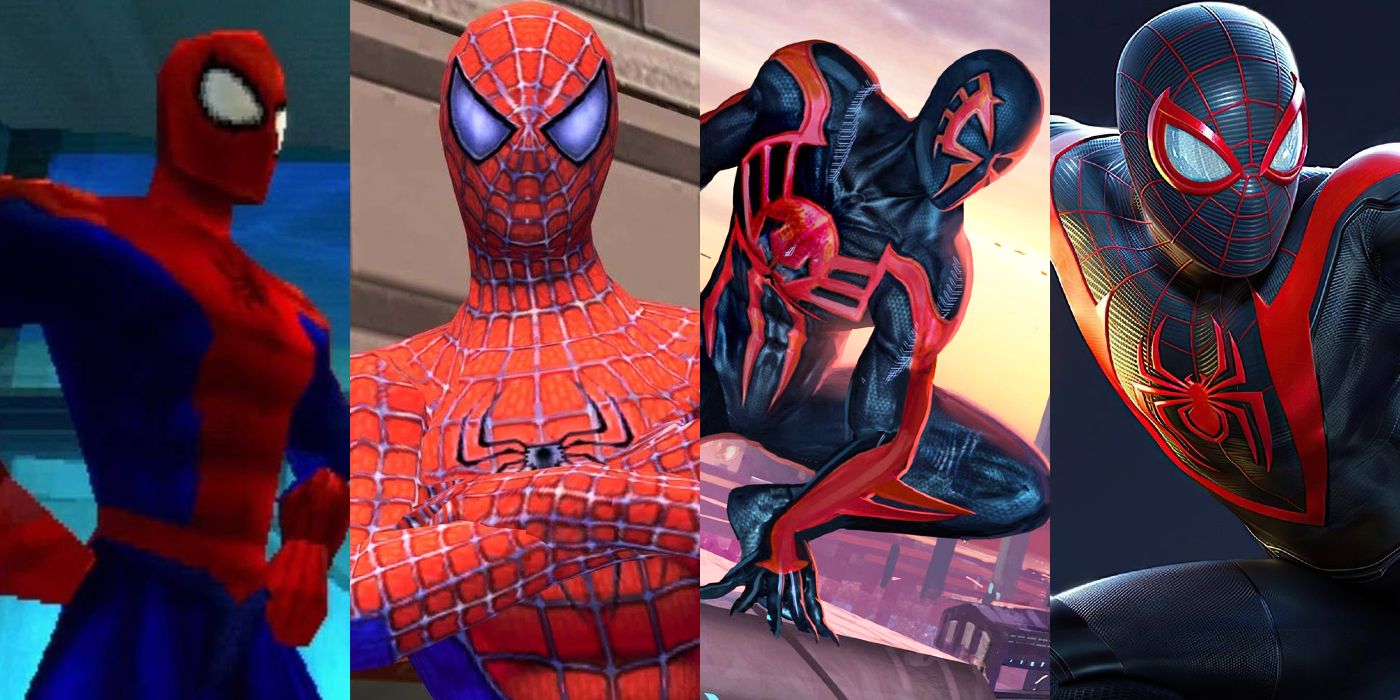 Every Marvel Game Where SpiderMan Is Playable