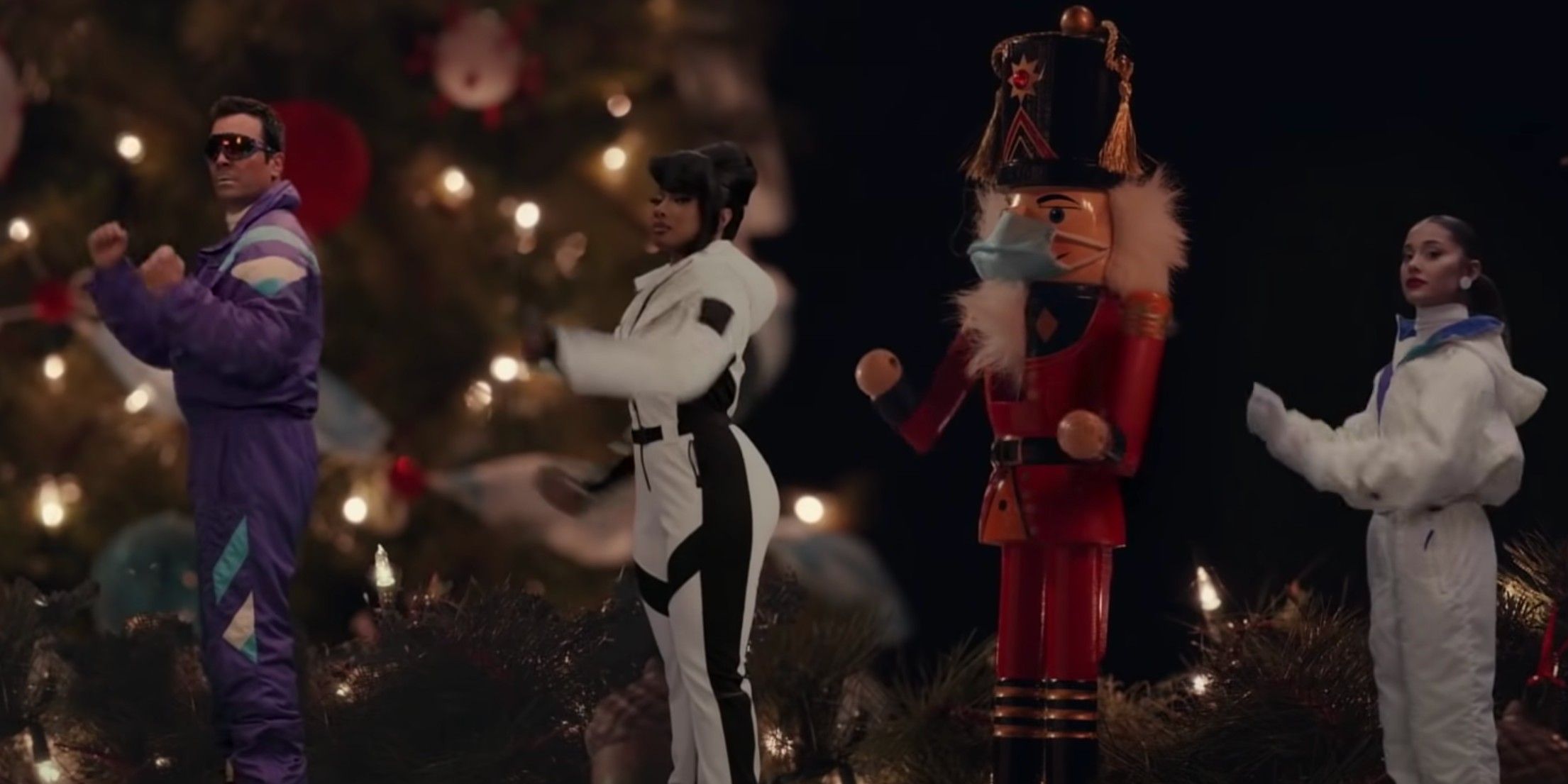 The Voice Ariana, Jimmy, and Meg Thee Stallion Debut Christmas Song