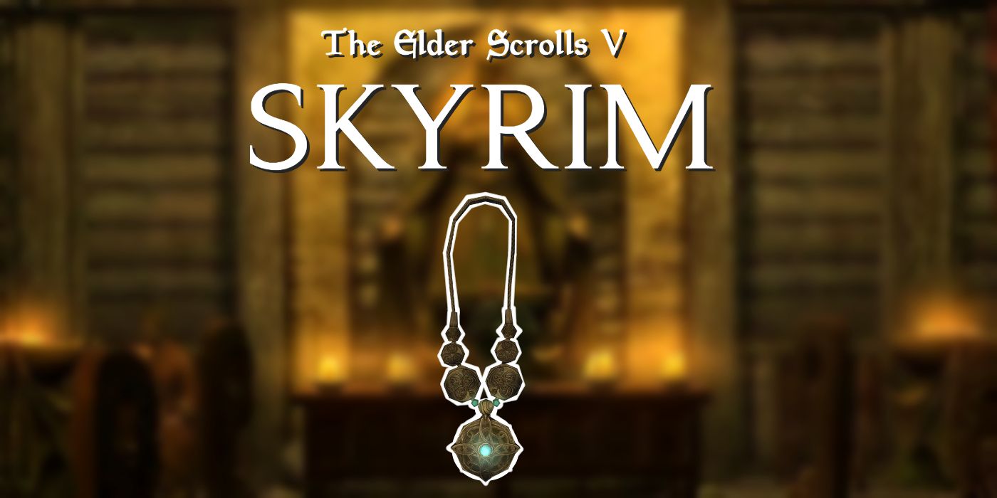 Skyrim How to Get The Amulet of Mara (& What Its Used For)