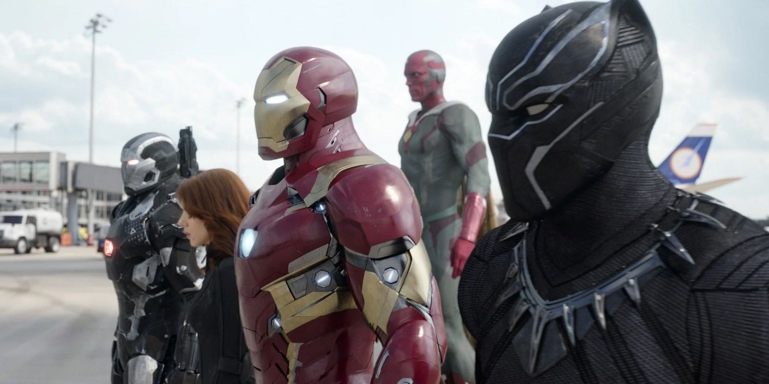 Team Iron Man In Captain America Civil War