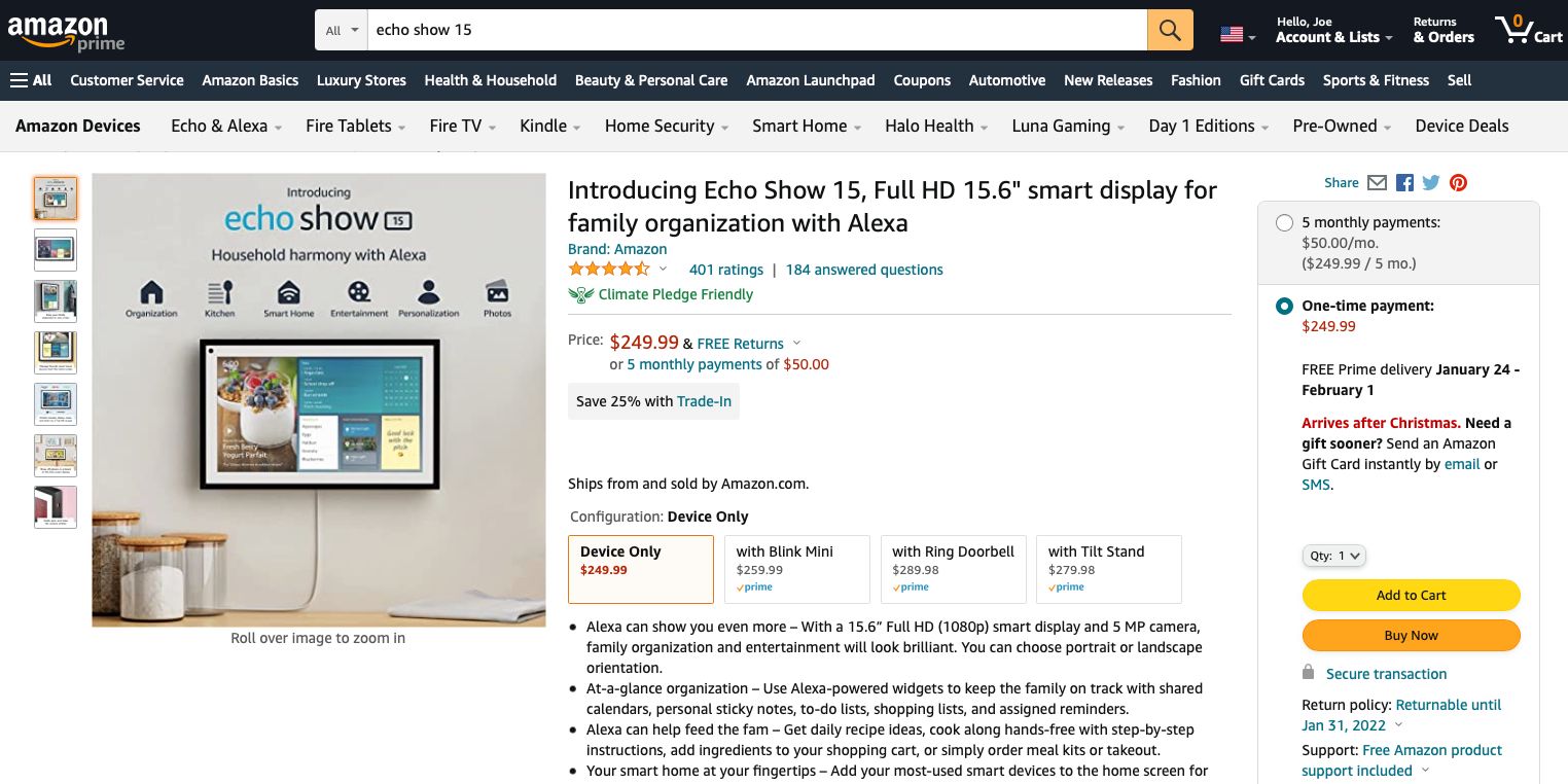 Amazon Echo Show 15 Review: Is The Biggest Echo Ever Also The Best?