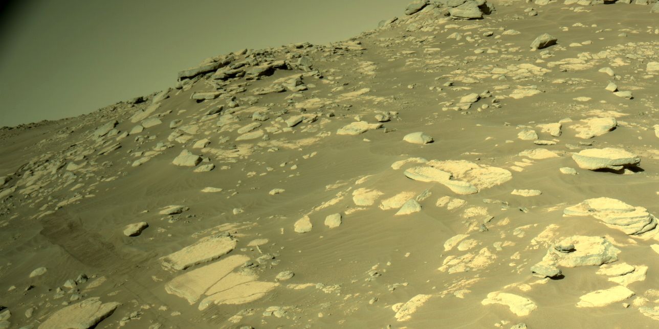 Perseverance Finds Tons Of Mars Rocks Hiding In The Sandy Surface
