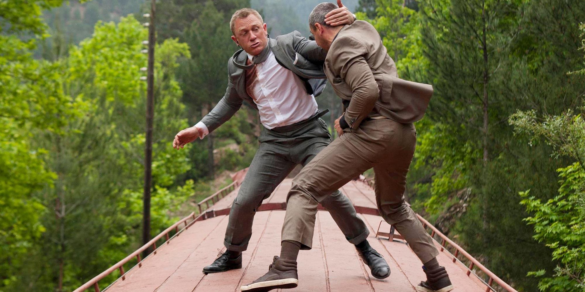 Bond and Patrice in Skyfall