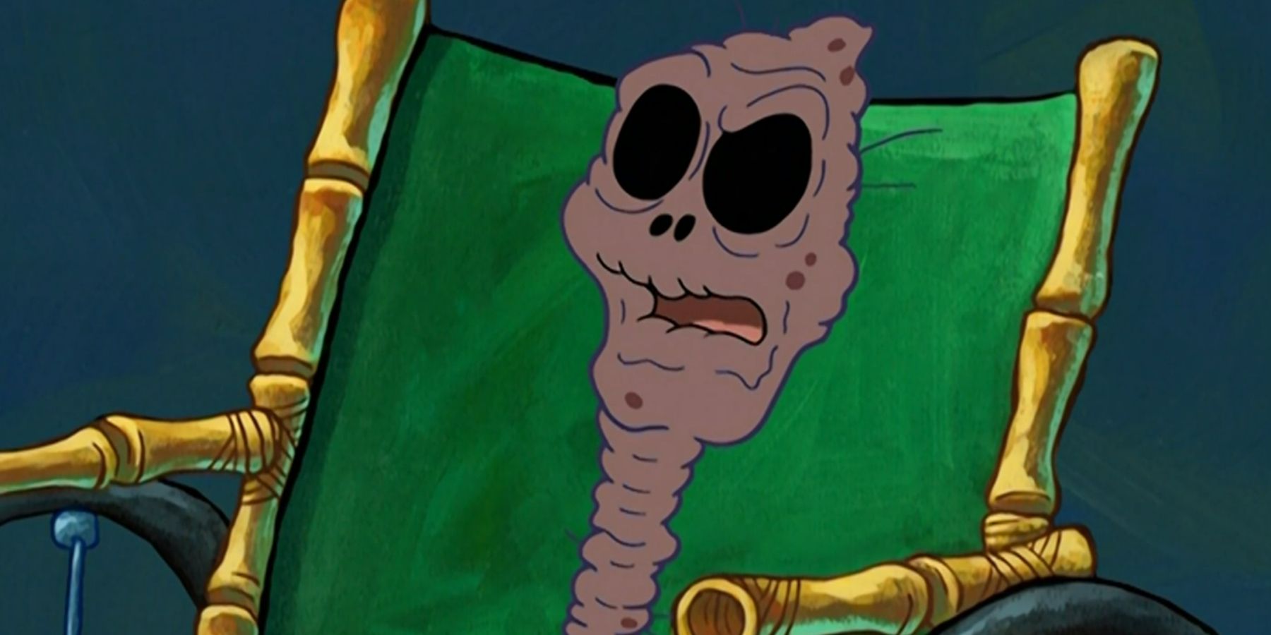 He don t no he say. Губка Боб шоколад. Губка Боб скелет. Spongebob old Lady. Червяк из Спанч Боба.