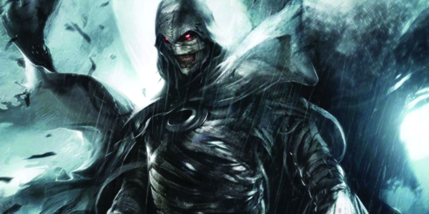 Shadow Knight attacks in Marvel Comics.