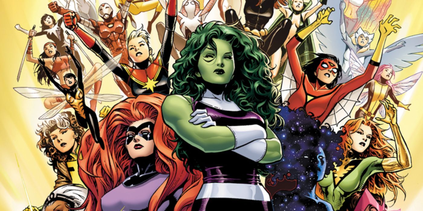 She Hulk in A Force cover Marvel Comics