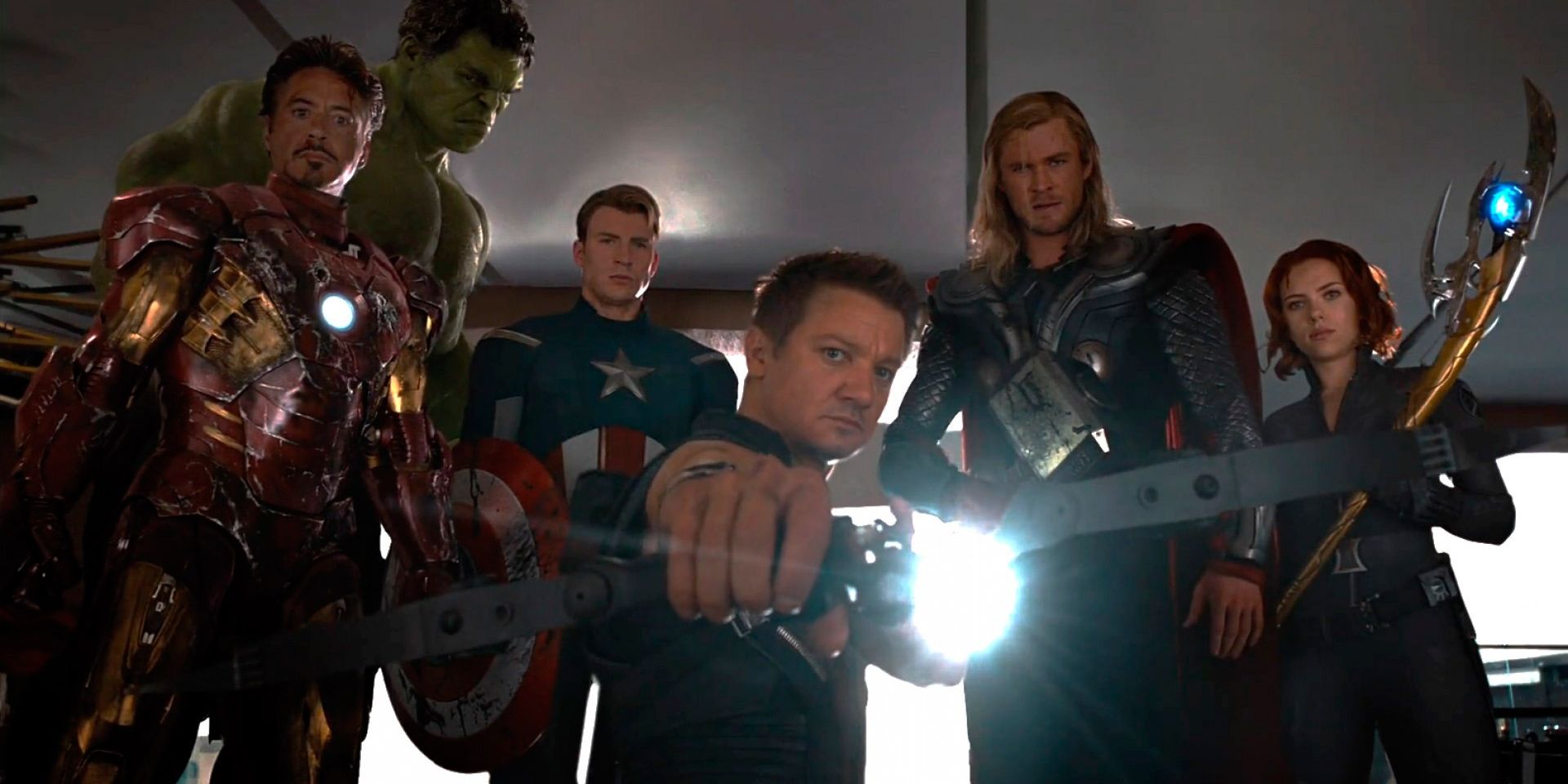 The Avengers capture Loki 2012