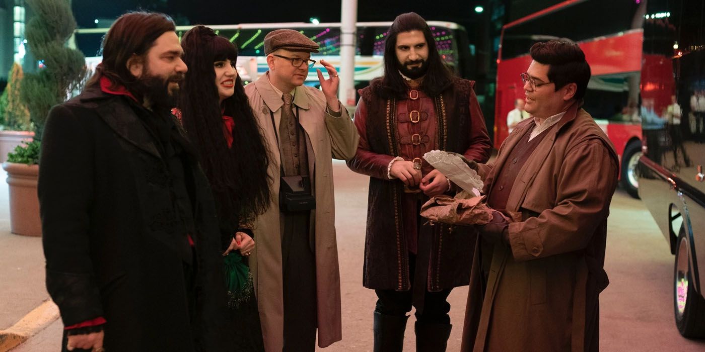 The main gang in What We Do In The Shadows