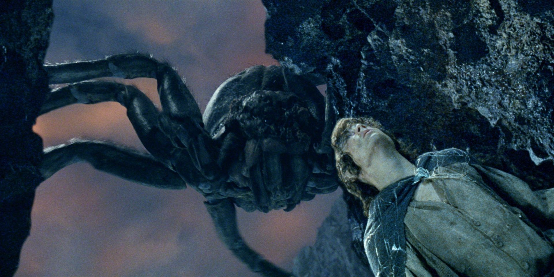 frodo and shelob return of the king