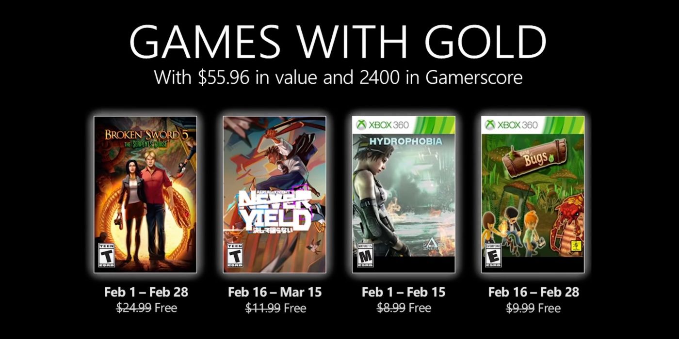 Xbox's February 2022 Games With Gold Are Somehow Worse Than PS+