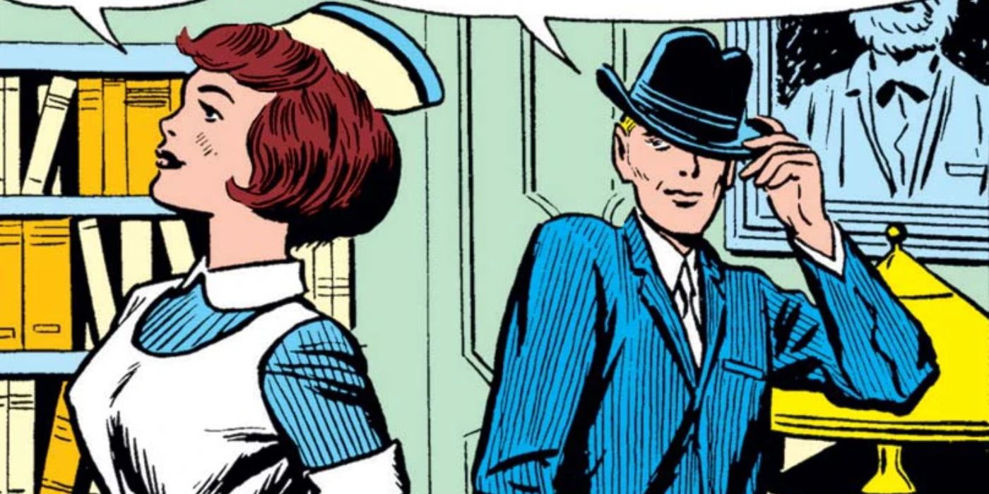 Jane Foster as a nurse in Marvel Comics