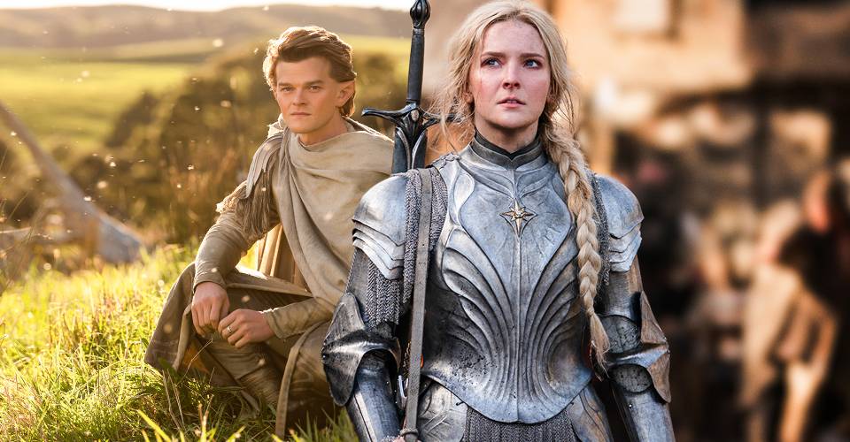 LOTR: The Rings of Power First Images Reveal Young Galadriel & Elrond