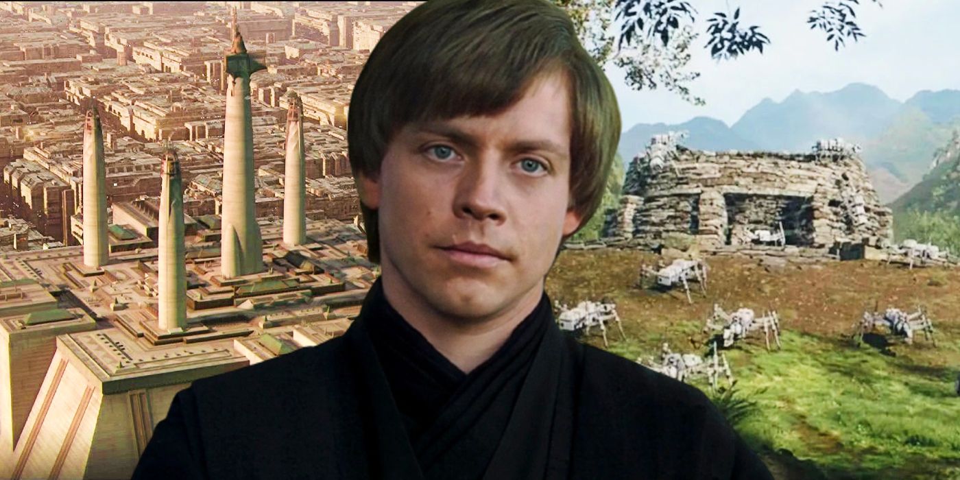 Star Wars Luke Skywalker Jedi Temple Prequels Coruscant