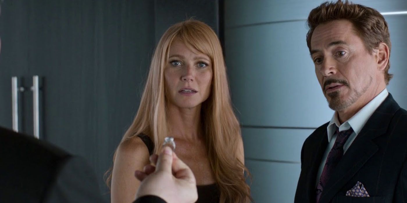 Tony Stark proposes to Pepper Potts