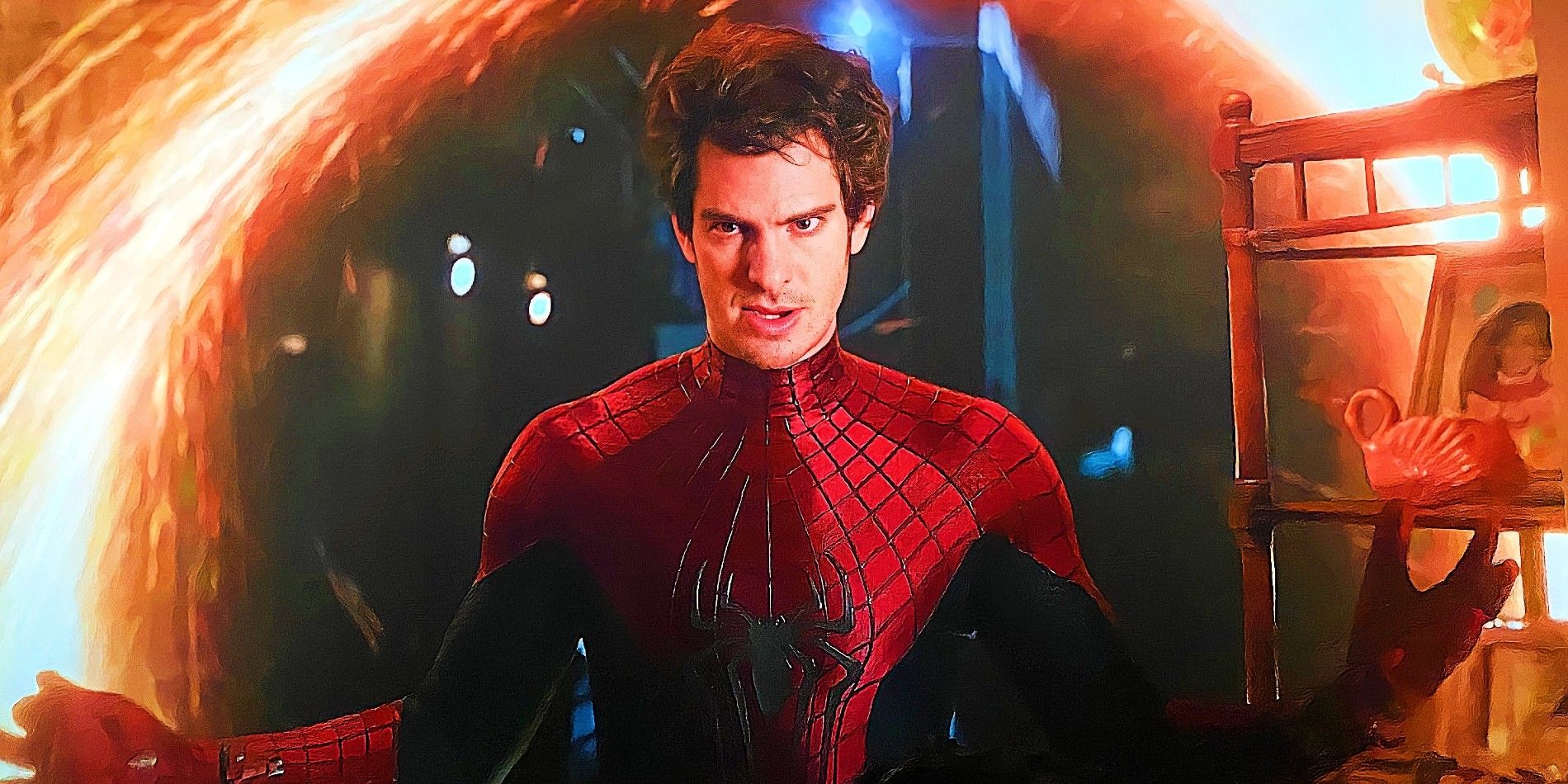 andrew garfield as spider man in no way home